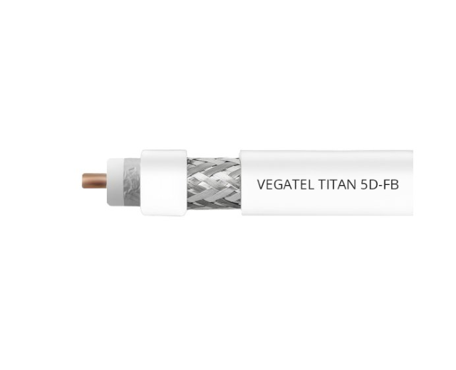 Кабельная сборка 5D/FB (Titan, черный) (SMA-male - SMA-female) 3 м